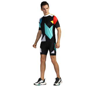 Uomini Pro Cycling jersey Abbigliamento Kit Vestito di Corsa di Strada Della Bici Della Bicicletta Completa Uniforme Vestito di Usura Mtb Set di Jersey <span class=keywords><strong>ciclismo</strong></span> - Product Image 5