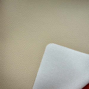 Cuir synthétique PVC imperméable 0,8 mm en promotion pour sièges de voiture, avec support en molleton bouclette de bonne qualité, cuir de voiture PVC 240402-2507 - Product Image 3