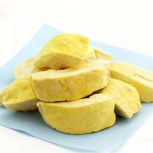Trozos de Durian Liofilizados a Granel, Snack de Fruta Deshidratada - Product Image 2