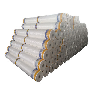 Sản xuất giàn giáo không thấm nước PE tráng đồng bằng phong cách Tarpaulin Tarp tấm Trailer Lều Bìa lưới - Product Image 1