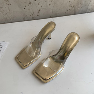 Sandales à talons aiguilles transparentes en cristal pour femme – Idéales pour l'été, les soirées et les sorties en extérieur - Product Image 5