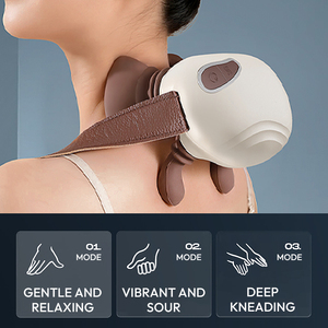 Portable Wireless 4D Shiatsu Heating Kneading Simulated Human Hand Design for Pain Relief Neck Shoulder ES-827 Portable Wireless - Product Image 4