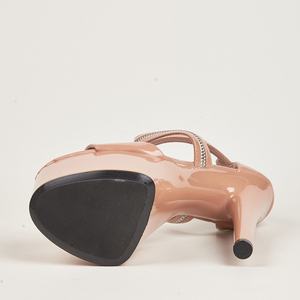 Summer New European and American Fashion Models Runway Pole Dance 17cm High <b>Sandals</b> High Heels Women's Shoes - Product Image 6