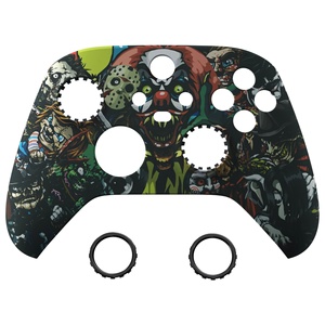 Coque de manette EXtremeRate Scary Party ASR pour Xbox Series X/S, personnalisable (couleurs et graphismes) - Product Image 1