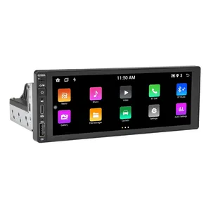 6.9 pollici 1din car android radio carplay android auto player schermo multimediale mp5 con voce ai