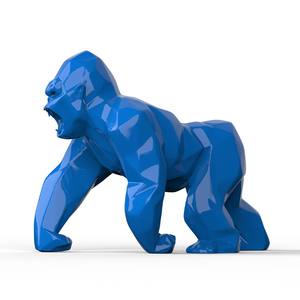 Jardin <span class=keywords><strong>extérieur</strong></span> FRP Craft Home Decor Black-Standbeeld Blue <span class=keywords><strong>XXL</strong></span> Nature Size Animal Custom Resin Gorilla <span class=keywords><strong>Statue</strong></span> King Kong Sculpture - Product Image 4