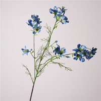 Fleur de moineau en soie de haute qualité pour arrangement de comptoir domestique, arrière-plan de hall d'hôtel ou de mariage, moderne, réaliste et durable