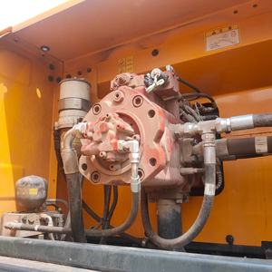 Excavatrice sur chenilles hydraulique Hyundai 375LVS d'occasion, 37 tonnes, moteur Cummins, fabrication coréenne, chargeuse-pelleteuse, travaux de construction, mine - Product Image 6