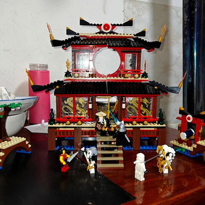 Grosir blok bangunan klasik Action Figure mainan edukasi <span class=keywords><strong>ABS</strong></span> plastik skala 1:1 1000 + buah hadiah Natal Halloween - Product Image 6