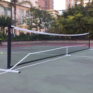 Portable 20FT Poteaux En Acier Inoxydable Plage Badminton Volleyball <span class=keywords><strong>Tennis</strong></span> Net Set Rétractable Pickleball Net - Product Image 4