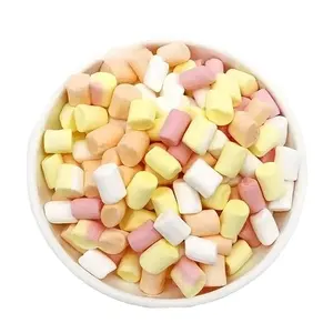 High quality cheap mix fruit bulk cotton candy marshmallow cute individual pack wholesale