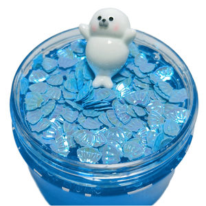 CHENXI 2025 Juguete Educativo de Hipopótamo con Diseño Personalizado, Slime Divertido, Animal Blandito para Hacer Manualidades, 100% Seguro, 4 Colores para Niños, Alivio del Estrés - Product Image 1