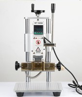 Máquina de Estampar a Quente Semiautomática Manual com Alimentação de Folha para Pequenas Estampas em Ouro, Couro, Cadernos, Papel, PU, PVC e Gravação em Madeira