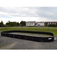 Barrière de protection pour terrain de floorball 40*20m, directement de l'usine, pour les exercices de skill