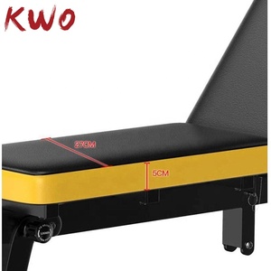 Equipo de Fitness KWO con Logotipo Personalizado, Banco de Pesas para Ejercicios Abdominales, Banco Plano para Gimnasio - Product Image 5