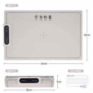 Nueva Bandeja Calefactora Eléctrica Plegable de Silicona 2024 con Temperatura Ajustable, Diseño Rectangular Ecológico - Product Image 6