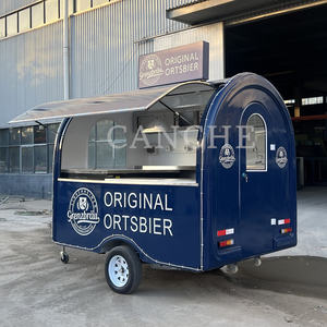 Camión de Comida de Acero Inoxidable Totalmente Equipado para Catering, Carrito de Hot Dogs, Remolque de Comida Personalizado, Cocina de Restaurante Completa, Comida para Refrigerios - Product Image 4