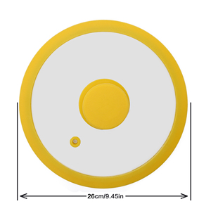 Ningbo Kitchenware Glass <strong>Lid</strong> Tempered Glass Cover Round Chef <strong>Pan</strong> <strong>Lid</strong> with Knob <strong>Pan</strong> Cover for Skillet - Product Image 4