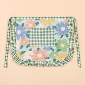 Tablier <span class=keywords><strong>de</strong></span> cuisine demi-bistro amusant pour femmes, motif <span class=keywords><strong>homard</strong></span> et renard, pour la cuisson, la pâtisserie et le jardinage - Product Image 1