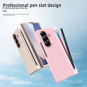 Funda para Samsung <span class=keywords><strong>Galaxy</strong></span> Z Fold 6/7 [Textura de PC con Puntos de Diamante] Cubierta Geométrica con Soporte y Porta <span class=keywords><strong>S</strong></span> Pen Integrado Premium - Product Image 3