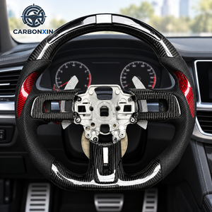 Volante de Fibra de Carbono para Automóvil, Personalizado de Fábrica, Venta Caliente, Apto para Ford Fiesta Mk7, Ford F150, Falcon Sport - Product Image 2