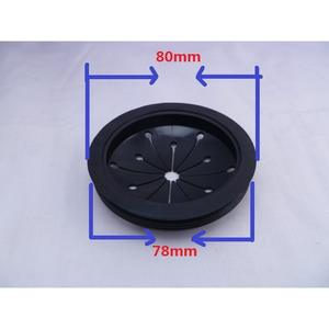 Broyeur de déchets alimentaires électrique avec broyeur ABS, protection anti-éclaboussures, joint d'étanchéité, bouchon d'évier, bouchon de vidange, kit d'accessoires inclus - Product Image 4