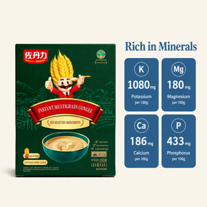 Porridge Multicereali Pronto da Mangiare, Polvere di <span class=keywords><strong>Cereali</strong></span> <span class=keywords><strong>Integrali</strong></span>, Sostituto del Pasto, Integratore Alimentare, Cereale <span class=keywords><strong>per</strong></span> <span class=keywords><strong>Colazione</strong></span> in Bustina Singola - Product Image 2