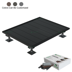 Decking a prueba de fuego, panel de suelo impermeable compuesto de aluminio antideslizante - Product Image 1