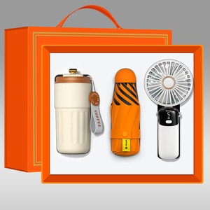 Special Hot Summer <strong>Wedding</strong> Souvenirs Promo <strong>Gift</strong> Mug Capsule Umbrella Foldable Fan <strong>Gift</strong> Set for Guests - Product Image 3