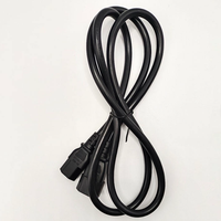 Câble d'alimentation en U de haute qualité pour appareils électroménagers, avec fiche, assemblage de câbles en cuivre étamé pour instruments de musique