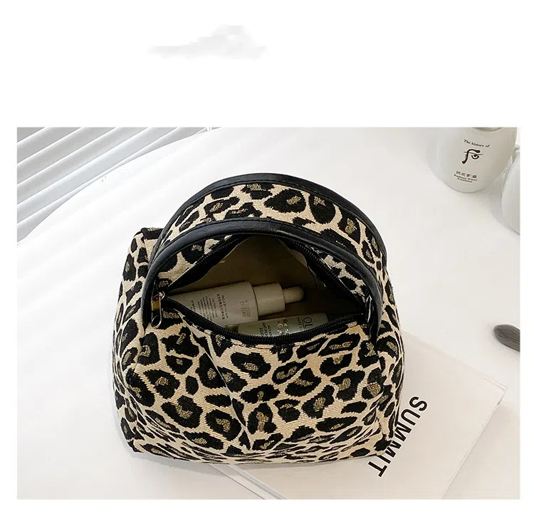 custom zebra cosmetic bag