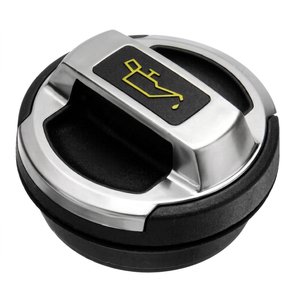 Bouchon de réservoir de liquide de refroidissement et de liquide d'expansion d'huile pour Audi R8 A4 A5 A3 A6 A7 Q5 Q3, pour VW Touareg Golf Jetta Passat B6 B7 CC 420103485B - Product Image 1