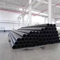 Yüksek Performanslı HDPE Polietilen Boru Çok Amaçlı Su Gaz Kanalizasyon Taşıma Borusu