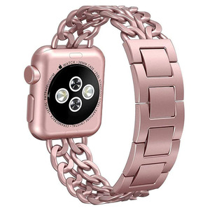 Keepwin Cowboy 304 in acciaio inossidabile cinturino con <span class=keywords><strong>Logo</strong></span> personalizzato in metallo con catena da Cowboy cinturino per iWatch 9 8 7 6 5 4 3 2 1 SE - Product Image 4