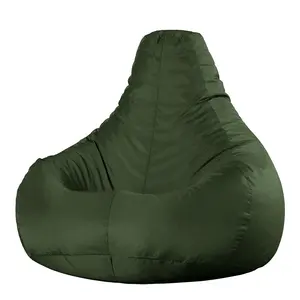 Durable and Waterproof Outdoor High back Support Gaming Bean Bag Cover Chair Recliner