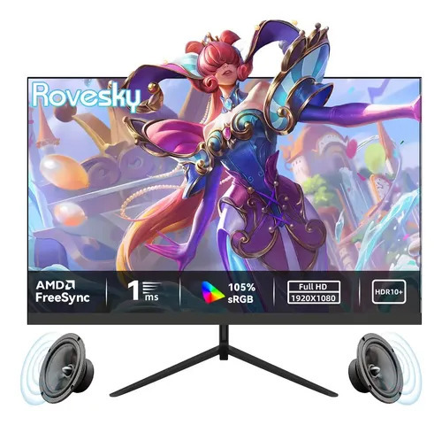 24 Inch Curved Gaming Monitor F-HD 1080P 240Hz 1ms IPS Panel 120% SRGB Frameless LCD for Competitive Gaming