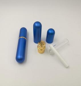 Tubes ensemble d'huile essentielle pour aromathérapie, 50 pièces, pour inhalateur Nasal, en métal vierge, plusieurs couleurs - Product Image 3