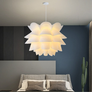 Luminaire suspendu moderne minimaliste tendance, économe en énergie, respectueux de l'environnement, pour villa, salon, entrée, couloir, balcon - Product Image 4