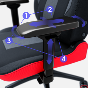 Chaises de jeu personnalisées de haute qualité Anji Furniture, chaises de course en cuir ergonomique, chaise de jeu pour ordinateur, chaise de jeu pour ordinateur - Product Image 5