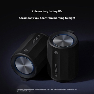 ลำโพงไร้สายแบบพกพาสำหรับใช้งานกลางแจ้ง รุ่นมินิ กันน้ำมาตรฐาน IP67 พร้อมไฟ RGB แบตเตอรี่ 2000mAh ใช้งานได้ยาวนาน ลำโพงไร้สาย Xiao - Product Image 3