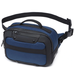 กระเป๋าคาดเอวสะพายไหล่สำหรับผู้ชาย,กระเป๋าคาดเอวกันน้ำได้สำหรับเล่นกีฬาเดินทางวิ่งขี่จักรยานมีช่องเสียบ USB - Product Image 1