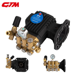 Gtm GPK-2218C Hogedrukzuigerpomp Commerciële Auto Hogedrukreiniger Elektrische 10hp 30l/Min Draagbare 12.4mpa Hobbeldruk - Product Image 4