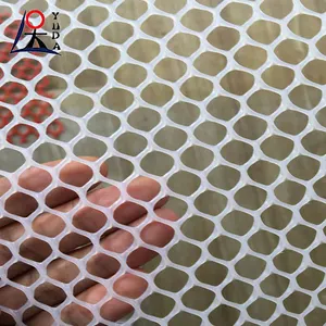 Custom extruded PP PE plastic flat nets garden netting poultry chicken wire fence mesh