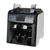 AL-950 double CIS Trieur de billets de banque Fitness Mix Valeur Compteur d'argent Compteur de billets contrefaits