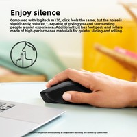Souris originale Logitech M330 SILENT PLUS Office BT Mini souris sans fil ergonomique rechargeable pour ordinateur