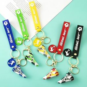Porte-clés et pendentif en caoutchouc PVC mini marguerite <span class=keywords><strong>2D</strong></span> 3D tendance pour sacs et sacs à dos, avec dragonne - Product Image 3