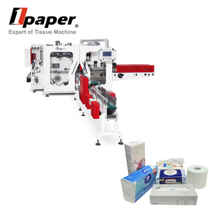 Fully Automatic PLC Controlled <strong>Tissue</strong> Paper Production <strong>Machine</strong> With Motor Pump High Capacity 4-6 Ton/day 150 Pcs/min 220V/380V - Product Image 1