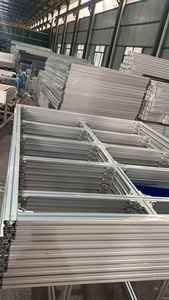 Industrial 6000 Series Aluminum Alloy European Standard 4040W Heavy-duty Perforated Frame <b>Bracket</b> with Cutting Service 40x40 - Product Image 6