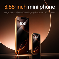 هاتف ذكي صغير SOYES XS19 Pro بذاكرة وصول عشوائي 3 جيجابايت وذاكرة تخزين 32 جيجابايت، شاشة 3.88 بوصة، نظام أندرويد 12، شريحتي اتصال، بطارية 2000 مللي أمبير، خاصية التعرف على الوجه، هاتف محمول 4G