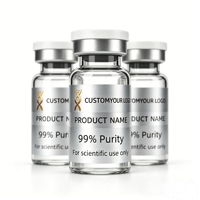 42. Étiquettes autocollantes personnalisées anti-âge en PP imperméable, petites, pour sérums cosmétiques anti-rides aux peptides